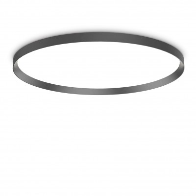 Plafoniera LED XXL moderna Fly pl d90 3000k negru