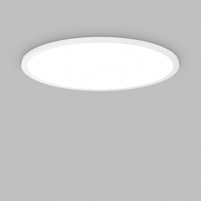 Plafoniera LED moderna Fly slim pl d60 3000k alba