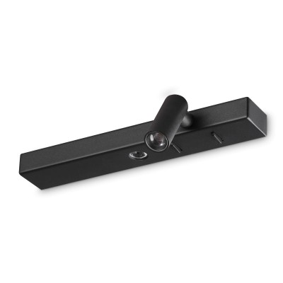 Aplica LED stil minimalist Bonne nuit-2 ap negru