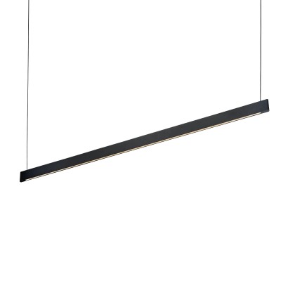 Lustra LED suspendata stil minimalist Desk wide sp2 negru
