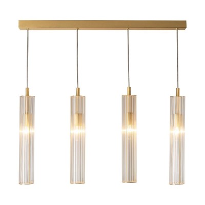 Lustra cu 4 pendule design modern ARIA alama periata