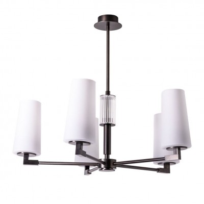Candelabru elegant cu 5 brate VINCENZA titan periat