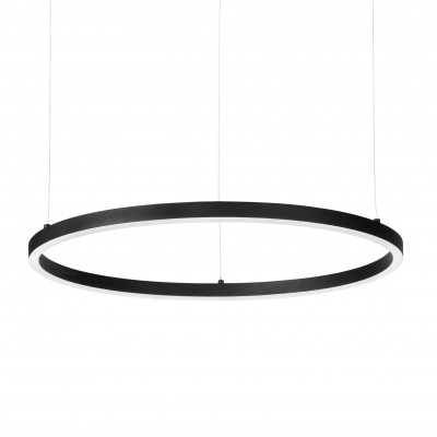 Lustra LED suspendata Oracle slim sp d090 round 2700k on-off negru