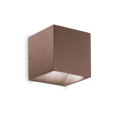 Aplica LED pentru Iluminat Exterior Rubik ap 3000K, Protectie IP54, Cafenie