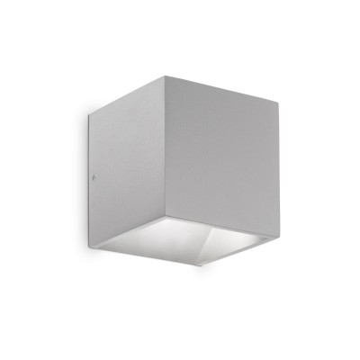 Aplica LED pentru Iluminat Exterior Rubik ap 3000K, Protectie IP54, Gri