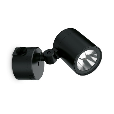 Aplica Spot LED Exterior, Negru, Protectie IP66, O-zone ap