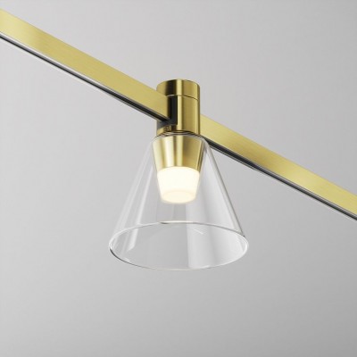 Accesoriu, Spot pentru Sistem Modular Magnetic Flarity, Bianca alama