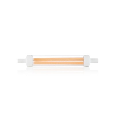 Bec LED dimabil, R7S cob 08W 580lm 3000K cri80