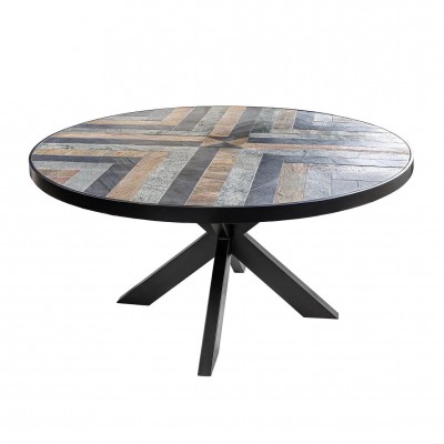 Masa Rotunda, Diametru 140cm, Design Unicat, Mountain Soul