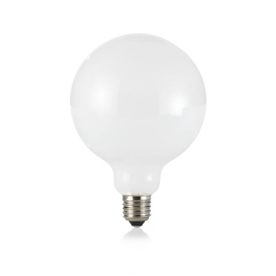 Bec LED, E27 globo d125 08w 2700k cri90 transparent