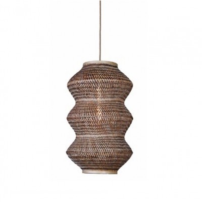 Lustra suspendata Eco, Bambus, Barbados natural/brown, XL