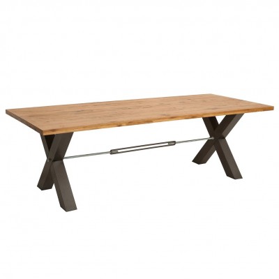 Masa Design Industrial Thor 240cm stejar salbatic