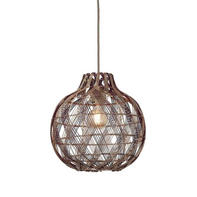 Lustra/Pendul Eco, Bambus, Mendoza natural/maro, S