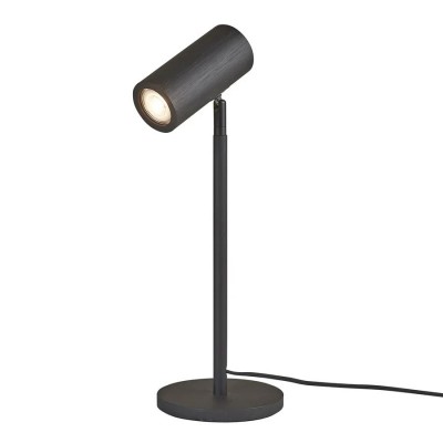 Lampa de masa Eco din Bambus Java GU10, negru