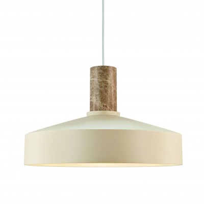 Lustra Design Modern, Metal, Marmura, Elvas bej