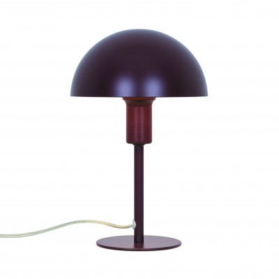 Veioza, lampa de masa design minimalist scandinav Ellen Mini Bordeaux