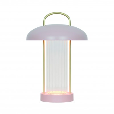 Lampa portabila cu Baterii, 3-step Moodmaker, Mirano roz