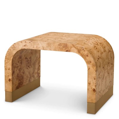 Masuta design LUX, Furnir Burl Mappa, Maro, Quinton