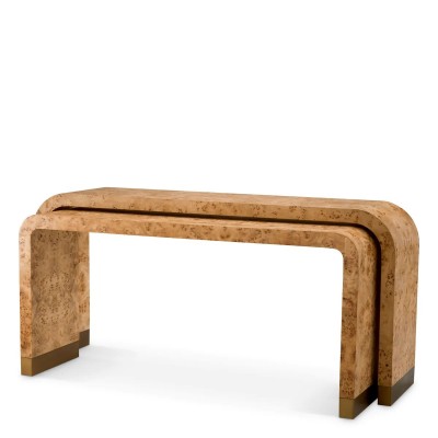 Set 2 Console design LUX, Furnir Burl Mappa, Maro, Quinton