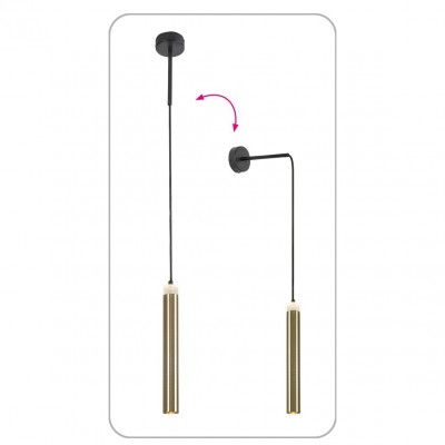 Aplica de perete, Pendul Stil Modern, Auriu, LED Thelma