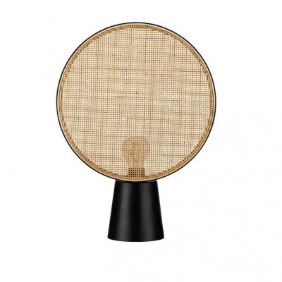 Veioza/Lampa de masa  decorativa ratan natural, TIERRA D 35cm