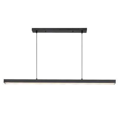 Lustra Suspendata Liniara, LED, Negru, Tariq