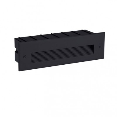 Spot LED incastrabil exterior, ambiental, IP65, POLKA negru