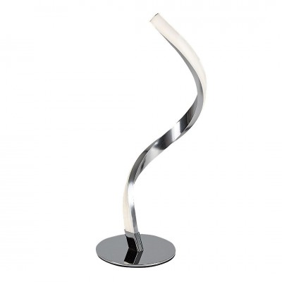 Veioza LED / Lampa de masa decorativa, Azula crom