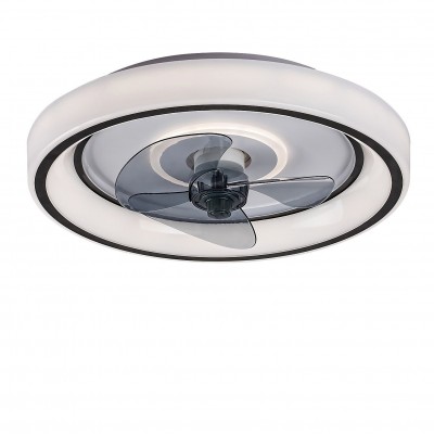 Lustra LED cu ventilator si telecomanda, Horacio D 47cm