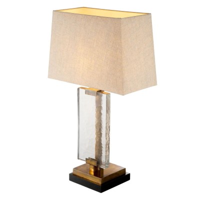 Veioza, Lampa de masa design LUX, Sticla Suflata, James