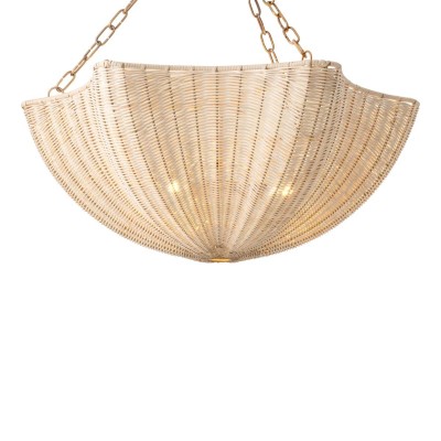 Candelabru design LUX, Rattan, Alama Vintage, Los Palmos