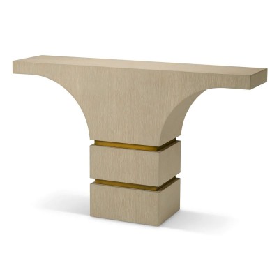 Consola design LUX, Furnir Stejar albit, Thaddeus