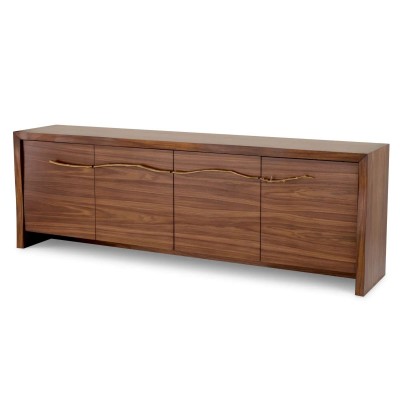 Comoda design LUX, Furnir de nuc, Charford