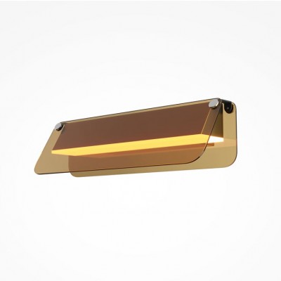 Aplica de perete LED design minimalist Flat, chihlimbar