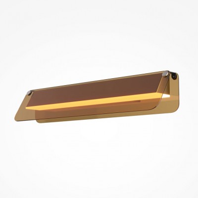 Aplica de perete LED design minimalist Flat, chihlimbar
