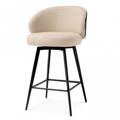 Scaun de bar design elegant LUX Camerota, Scalea sand