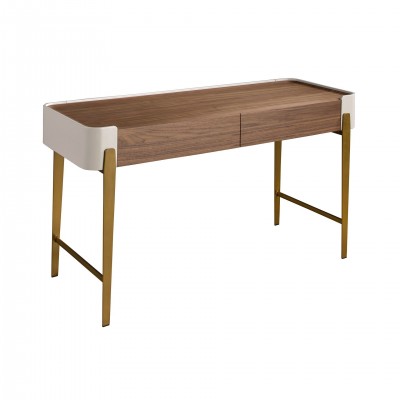 Birou deosebit design LUX Walnut-Bej