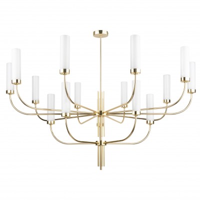 Candelabru modern realizat manual din alama Mussa 15L