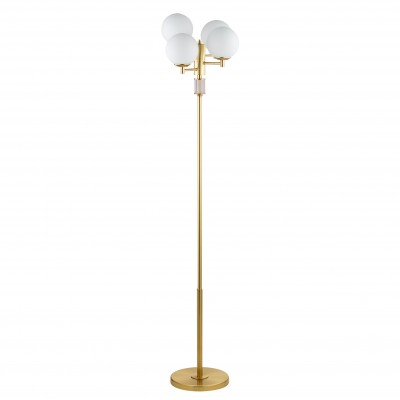 Lampadar 4 brate modern realizat manual Artu Glass