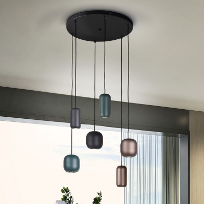 Lustra suspendata design moderm Nimes 6L 