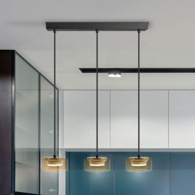 Lustra LED suspendata design modern Olaia 3L 