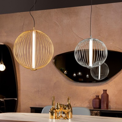 Lustra LED suspendata deosebita design LUX Mandala 40cm
