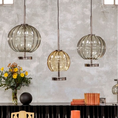Lustra suspendata LED deosebita design LUX Pagoda 28cm