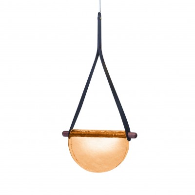 Lustra LED LUX, Lemn masiv, Sticla Topita, Dalì