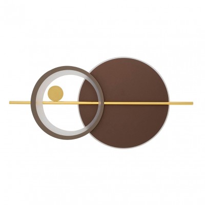 Aplica de perete LED, Ambientala, Design Geormetric, MOON