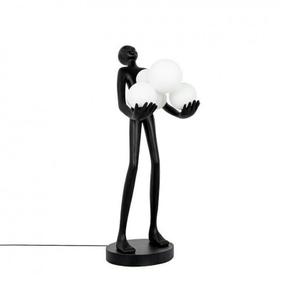 Lampa de masa decorativa cu design original Woman Premium negru