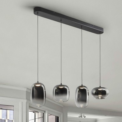 Lustra LED suspendata design modern Onice 4L