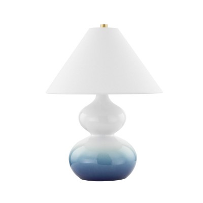 Veioza LUX, Ceramica Albastra, Tesatura In, AIMEE