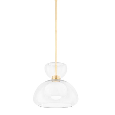 Lustra suspendata, Metal Alama Antic, Sticla, CORTNEY