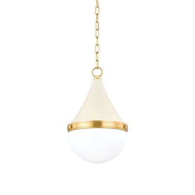 Pendul LUX, Alama Antic, Soft Cream, CIARA